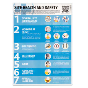 construction site health and safety posters