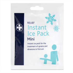 instant ice pack for medical kit. 100g mini cooling ice pack for injuries for sale