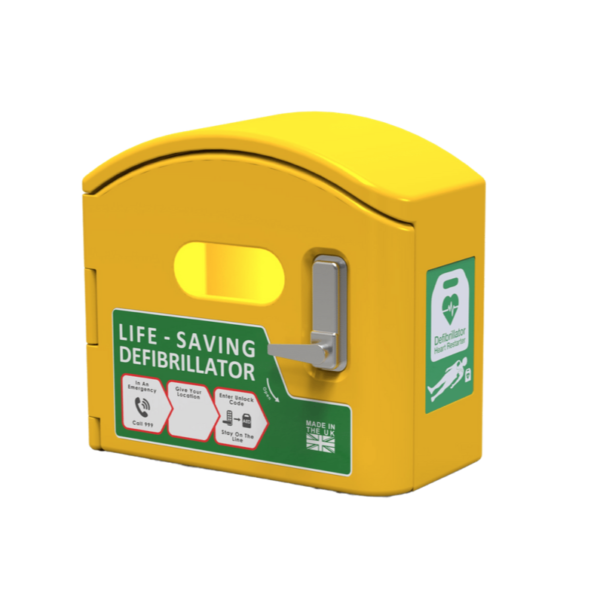 Defib Caddy Heated Unlocked AED Defibrillator Cabinet