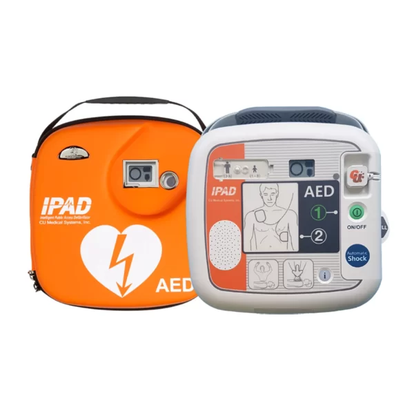 iPAD SP1 Fully Automatic AED Defibrillator and Case