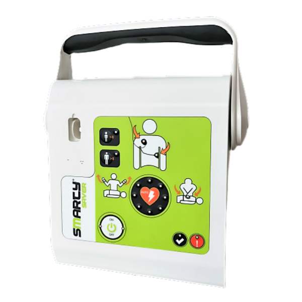 AMI Smarty Saver Fully Automatic AED Defibrillator